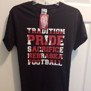 Nebraska CornHuskers Football Team Color T-shirt